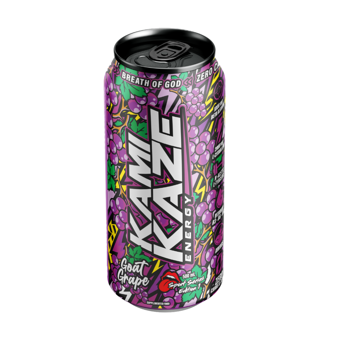 Goat Grape - Kamikaze Energy Drink Can