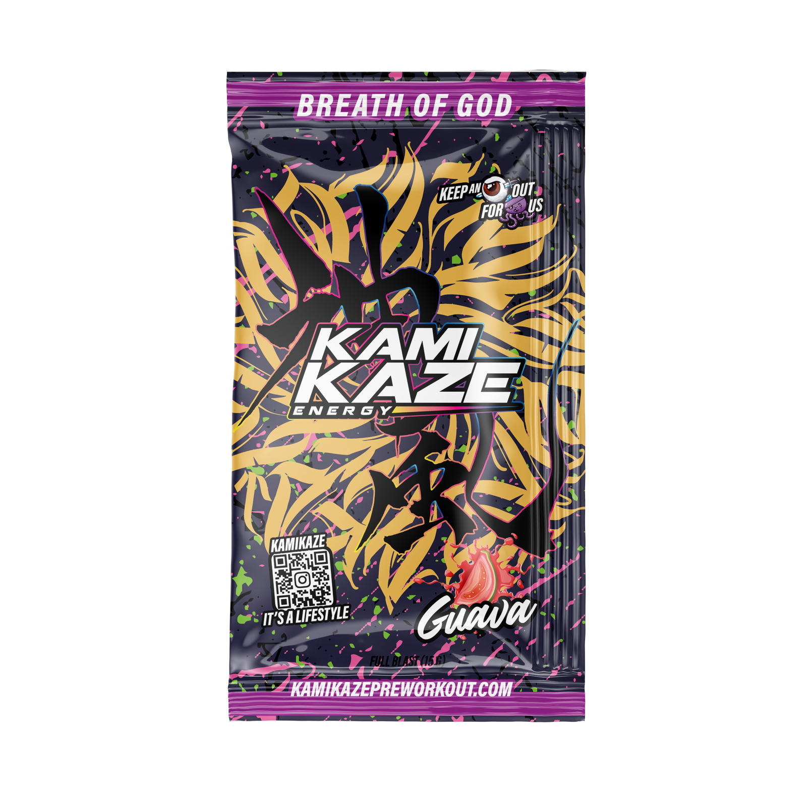 Kamikaze Energy Guava Pre-workout